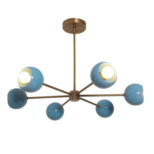 Light brass sputnik - brass,