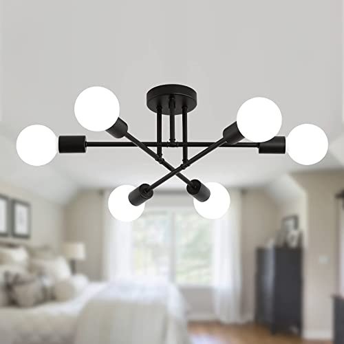 Light sputnik chandelier - 6-light,